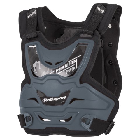 POLISPORT OSŁONA KLATKI PIERSIOWEJ MODEL PHANTOM PRO KOLOR SZARY/CZARNY ROZMIAR UNIWERSALNY POLISPORT OSŁONA KLATKI PIERSIOWEJ MODEL PHANTOM PRO KOLOR SZARY/CZARNY ROZMIAR UNIWERSALNY