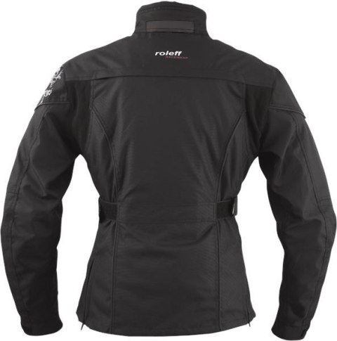 ROLEFF PROMOCJA KURTKA DAMSKA TEKSTYLNA KRÓTKA Z MEMBRANĄ WIND-TEX MODEL LADYLIKE KOLOR CZARNY ROZMIAR L ROLEFF PROMOCJA KURTKA DAMSKA TEKSTYLNA KRÓTKA Z MEMBRANĄ WIND-TEX MODEL LADYLIKE KOLOR CZARNY ROZMIAR L