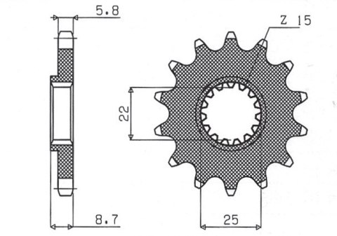 SUNSTAR ZĘBATKA PRZEDNIA 1248 14 KTM SX/EXC '91-'25 (JTF1901.14) (ŁAŃC. 520) (124814JT) SUNSTAR ZĘBATKA PRZEDNIA 1248 14 KTM SX/EXC '91-'25 (JTF1901.14) (ŁAŃC. 520) (124814JT)