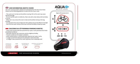 BIKETEC PROMOCJA POKROWIEC WODOODPORNY AQUATEC NA JEDEN ROWER KOLOR CZARNY/SZARY ROZMIAR UNIWERSALNY BIKETEC PROMOCJA POKROWIEC WODOODPORNY AQUATEC NA JEDEN ROWER KOLOR CZARNY/SZARY ROZMIAR UNIWERSALNY