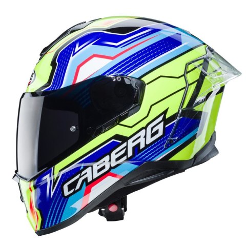 CABERG WYPRZEDAŻ KASK INTEGRALNY Z BLENDĄ MODEL DRIFT EVO LB29 (PINLOCK) KOLOR CZARNY/NIEBIESKI/ŻÓŁTY FLUO ROZMIAR L (PINLOCK W CABERG WYPRZEDAŻ KASK INTEGRALNY Z BLENDĄ MODEL DRIFT EVO LB29 (PINLOCK) KOLOR CZARNY/NIEBIESKI/ŻÓŁTY FLUO ROZMIAR L (PINLOCK W