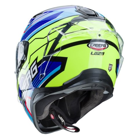 CABERG WYPRZEDAŻ KASK INTEGRALNY Z BLENDĄ MODEL DRIFT EVO LB29 (PINLOCK) KOLOR CZARNY/NIEBIESKI/ŻÓŁTY FLUO ROZMIAR XL (PINLOCK W CABERG WYPRZEDAŻ KASK INTEGRALNY Z BLENDĄ MODEL DRIFT EVO LB29 (PINLOCK) KOLOR CZARNY/NIEBIESKI/ŻÓŁTY FLUO ROZMIAR XL (PINLOCK W