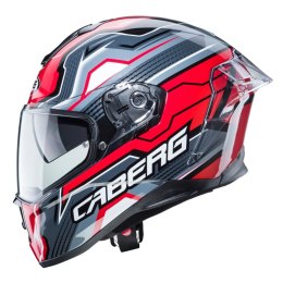 CABERG WYPRZEDAŻ KASK INTEGRALNY Z BLENDĄ MODEL DRIFT EVO LB29 (PINLOCK) KOLOR CZARNY/SZARY/CZERWONY ROZMIAR L (PINLOCK W ZESTAW