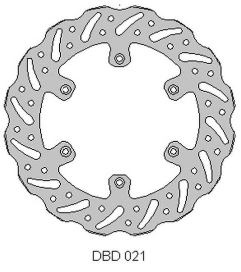 DELTA BRAKING TARCZA HAMULCOWA PRZÓD SUZUKI RM 125 '88-10, RM 250 '88-10, DRZ 250 '01-07, YAMAHA YZ 125 '01-16, YZ/YZF/WR 250 '0