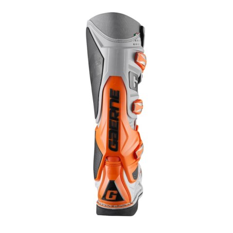 GAERNE BUTY CROSS/ENDURO MODEL SG-12 WHITE/ORANGE/GREY KOLOR BIAŁY/POMARAŃCZOWY/SZARY ROZMIAR 43 GAERNE BUTY CROSS/ENDURO MODEL SG-12 WHITE/ORANGE/GREY KOLOR BIAŁY/POMARAŃCZOWY/SZARY ROZMIAR 43