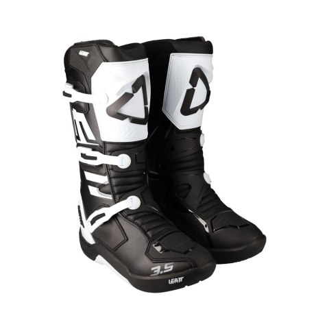 LEATT BUTY CROSS 3.5 BOOTS WHITE KOLOR CZARNY/BIAŁY ROZMIAR 45.5 / 29.5 cm LEATT BUTY CROSS 3.5 BOOTS WHITE KOLOR CZARNY/BIAŁY ROZMIAR 45.5 / 29.5 cm