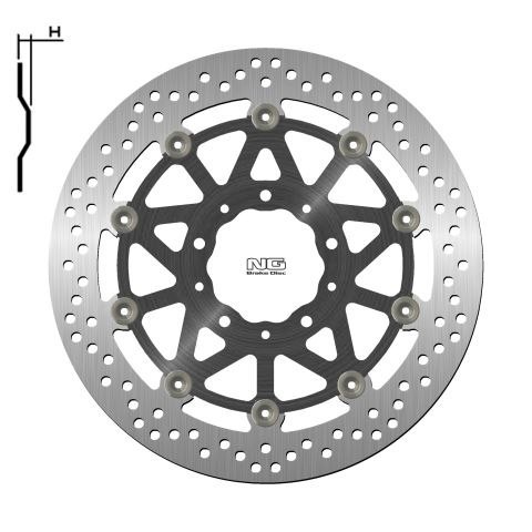 NG TARCZA HAMULCOWA PRZÓD KAWASAKI Z1000/ZZR1400 '17-20 (310X80X5,5MM) (5X10,5MM) PŁYWAJĄCA (ŚRODEK ALUMINIOWY) NG TARCZA HAMULCOWA PRZÓD KAWASAKI Z1000/ZZR1400 '17-20 (310X80X5,5MM) (5X10,5MM) PŁYWAJĄCA (ŚRODEK ALUMINIOWY)