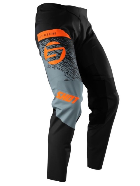 SHOT RACING WYPRZEDAŻ SPODNIE MOTO CONTACT ROLL ORANGE KOLOR CZARNY/SZARY/POMARAŃCZOWY ROZMIAR 26 SHOT RACING WYPRZEDAŻ SPODNIE MOTO CONTACT ROLL ORANGE KOLOR CZARNY/SZARY/POMARAŃCZOWY ROZMIAR 26
