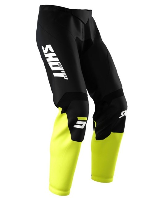 SHOT RACING WYPRZEDAŻ SPODNIE MOTO DEVO RAW BURST NEON YELLOW KOLOR CZARNY/ŻÓŁTY/BIAŁY ROZMIAR 30 SHOT RACING WYPRZEDAŻ SPODNIE MOTO DEVO RAW BURST NEON YELLOW KOLOR CZARNY/ŻÓŁTY/BIAŁY ROZMIAR 30