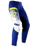 SHOT RACING WYPRZEDAŻ SPODNIE MOTO DEVO ROLL BLUE KOLOR NIEBIESKI/BIAŁY/ŻÓŁTY ROZMAR 26