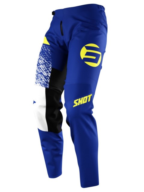 SHOT RACING WYPRZEDAŻ SPODNIE MOTO DEVO ROLL BLUE KOLOR NIEBIESKI/BIAŁY/ŻÓŁTY ROZMAR 30 SHOT RACING WYPRZEDAŻ SPODNIE MOTO DEVO ROLL BLUE KOLOR NIEBIESKI/BIAŁY/ŻÓŁTY ROZMAR 30