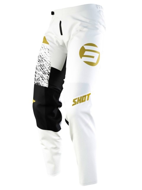 SHOT RACING WYPRZEDAŻ SPODNIE MOTO DEVO ROLL GOLD KOLOR BIAŁY/ZŁOTY/CZARNY ROZMIAR 40 SHOT RACING WYPRZEDAŻ SPODNIE MOTO DEVO ROLL GOLD KOLOR BIAŁY/ZŁOTY/CZARNY ROZMIAR 40