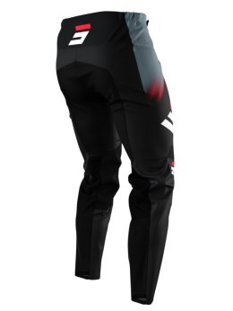 SHOT RACING WYPRZEDAŻ SPODNIE MOTO DEVO VERSUS BLACK RED KOLOR CZARNY/SZARY/CZERWONY ROZMIAR 30