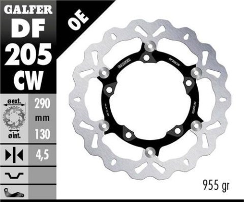 GALFER TARCZA HAMULCOWA PŁYWAJĄCA PRZÓD 290MM KAWASAKI NINJA 125 19- , NINJA 300R (ABS) 13-, VERSIS X 300 17-, Z125/250/300 15- GALFER TARCZA HAMULCOWA PŁYWAJĄCA PRZÓD 290MM KAWASAKI NINJA 125 19- , NINJA 300R (ABS) 13-, VERSIS X 300 17-, Z125/250/300 15-