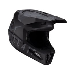 LEATT KASK MOTO 2.5 V23 HELMET STEALTH KOLOR CZARNY ROZMIAR L (59-60 cm)