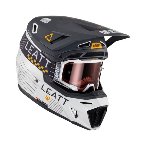 LEATT KASK MOTO 8.5 V23 (+ GOGLE VELOCITY 5.5 GRATIS) HELMET KIT METALLIC KOLOR GRAFITOWY/BIAŁY ROZMIAR M (57-58 cm) LEATT KASK MOTO 8.5 V23 (+ GOGLE VELOCITY 5.5 GRATIS) HELMET KIT METALLIC KOLOR GRAFITOWY/BIAŁY ROZMIAR M (57-58 cm)
