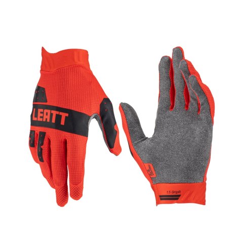 LEATT RĘKAWICE MOTO 1.5 GRIPR GLOVE RED KOLOR CZERWONY/CZARNY ROZMIAR M LEATT RĘKAWICE MOTO 1.5 GRIPR GLOVE RED KOLOR CZERWONY/CZARNY ROZMIAR M