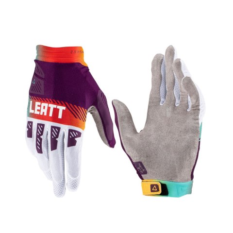 LEATT RĘKAWICE MOTO 2.5 X-FLOW GLOVE INDIGO KOLOR FIOLETOWY/BIAŁY/POMARAŃCZOWY ROZMIAR L LEATT RĘKAWICE MOTO 2.5 X-FLOW GLOVE INDIGO KOLOR FIOLETOWY/BIAŁY/POMARAŃCZOWY ROZMIAR L