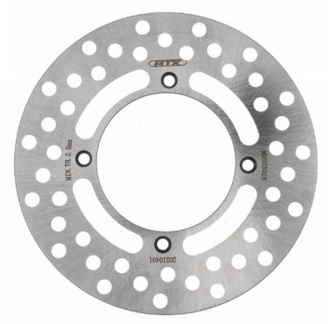 MTX PARTS TARCZA HAMULCOWA TYŁ KAWASAKI KX 80/100 '88-'01, SUZUKI RM 80 '90-'01, RM 85 '02-'04 (184X84X3MM) (4X6,5MM) MTX PARTS TARCZA HAMULCOWA TYŁ KAWASAKI KX 80/100 '88-'01, SUZUKI RM 80 '90-'01, RM 85 '02-'04 (184X84X3MM) (4X6,5MM)