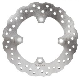 MTX PARTS TARCZA HAMULCOWA TYŁ KAWASAKI KLE 650 VERSYS '11-'14, ER-6F '14-'16 WAVE (220X100X5MM) (4X10,5MM)