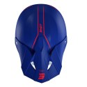 SHOT RACING WYPRZEDAŻ KASK MOTO FURIOUS RAW 3.0 NAVY RED MATT KOLOR NIEBIESKI/BIAŁY/CZERWONY ROZMIAR L