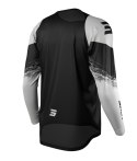 SHOT RACING WYPRZEDAŻ KOSZULKA MOTO DEVO RAW BURST BLACK KOLOR CZARNY/BIAŁY ROZMIAR L