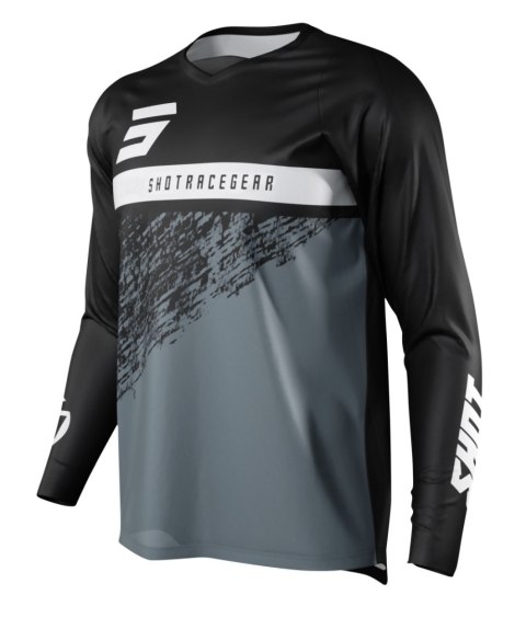 SHOT RACING WYPRZEDAŻ KOSZULKA MOTO DEVO ROLL BLACK KOLOR CZARNY/SZARY/BIAŁY ROZMIAR XL SHOT RACING WYPRZEDAŻ KOSZULKA MOTO DEVO ROLL BLACK KOLOR CZARNY/SZARY/BIAŁY ROZMIAR XL