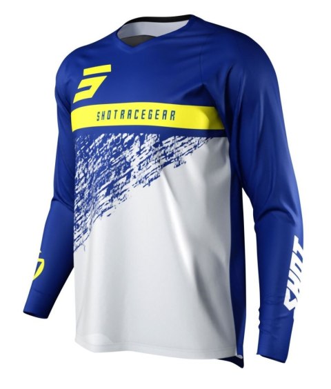 SHOT RACING WYPRZEDAŻ KOSZULKA MOTO DEVO ROLL BLUE KOLOR NIEBIESKI/BIAŁY/ŻÓŁTY ROZMIAR XL SHOT RACING WYPRZEDAŻ KOSZULKA MOTO DEVO ROLL BLUE KOLOR NIEBIESKI/BIAŁY/ŻÓŁTY ROZMIAR XL