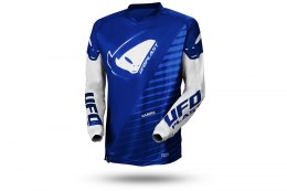 UFO KOSZULKA KIMURA CROSS DZIECIĘCA / JUNIOR / KID KOLOR NIEBIESKI/BIAŁY ROZMIAR S - OFERTA SPECJALNA