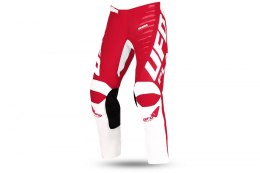 UFO SPODNIE KIMURA CROSS DZIECIĘCE / JUNIOR / KID KOLOR BIAŁY/CZERWONY ROZMIAR S / EU40 - OFERTA SPECJALNA