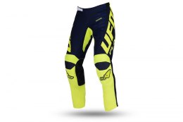 UFO SPODNIE KIMURA CROSS DZIECIĘCE / JUNIOR / KID KOLOR NIEBIESKI/ŻÓŁTY NEON ROZMIAR XXS / EU34 - OFERTA SPECJALNA