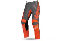 UFO SPODNIE KIMURA CROSS DZIECIĘCE / JUNIOR / KID KOLOR SZARY/POMARAŃCZOWY ROZMIAR S / EU40 - OFERTA SPECJALNA