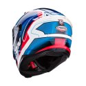 CABERG KASK INTEGRALNY AVALON X OPTIC KOLOR BIAŁY/NIEBIESKI/CZERWONY ROZMIAR S