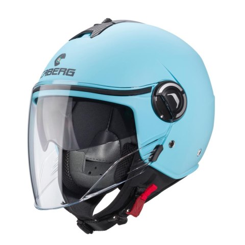 CABERG KASK OTWARTY JET Z BLENDĄ MODEL RIVIERA V4X SOLID KOLOR JASNY NIEBIESKI MAT ROZMIAR S CABERG KASK OTWARTY JET Z BLENDĄ MODEL RIVIERA V4X SOLID KOLOR JASNY NIEBIESKI MAT ROZMIAR S