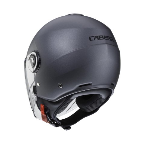CABERG KASK OTWARTY JET Z BLENDĄ MODEL RIVIERA V4X SOLID KOLOR SZARY MAT - GUNMETAL ROZMIAR S CABERG KASK OTWARTY JET Z BLENDĄ MODEL RIVIERA V4X SOLID KOLOR SZARY MAT - GUNMETAL ROZMIAR S