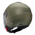 CABERG KASK OTWARTY JET Z BLENDĄ MODEL RIVIERA V4X SOLID KOLOR ZIELONY MAT - MILITARY GREEN ROZMIAR M