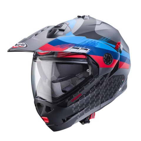 CABERG KASK SZCZĘKOWY FLIP-UP ENDURO MODEL TOURMAX X SARABE KOLOR SZARY MAT/CZARNY/KOLORY BMW ROZMIAR XL (PINLOCK W ZESTAWIE) CABERG KASK SZCZĘKOWY FLIP-UP ENDURO MODEL TOURMAX X SARABE KOLOR SZARY MAT/CZARNY/KOLORY BMW ROZMIAR XL (PINLOCK W ZESTAWIE)