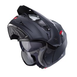 CABERG KASK SZCZĘKOWY FLIP-UP ENDURO MODEL TOURMAX X SOLID KOLOR CZARNY MAT ROZMIAR XL (PINLOCK W ZESTAWIE)