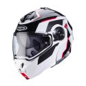 CABERG KASK SZCZĘKOWY FLIP-UP MODEL DUKE EVO MOVE KOLOR CZARNY/BIAŁY/CZERWONY ROZMIAR S (PINLOCK W ZESTAWIE)