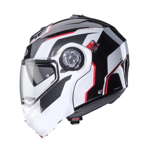 CABERG KASK SZCZĘKOWY FLIP-UP MODEL DUKE EVO MOVE KOLOR CZARNY/BIAŁY/CZERWONY ROZMIAR S (PINLOCK W ZESTAWIE) CABERG KASK SZCZĘKOWY FLIP-UP MODEL DUKE EVO MOVE KOLOR CZARNY/BIAŁY/CZERWONY ROZMIAR S (PINLOCK W ZESTAWIE)