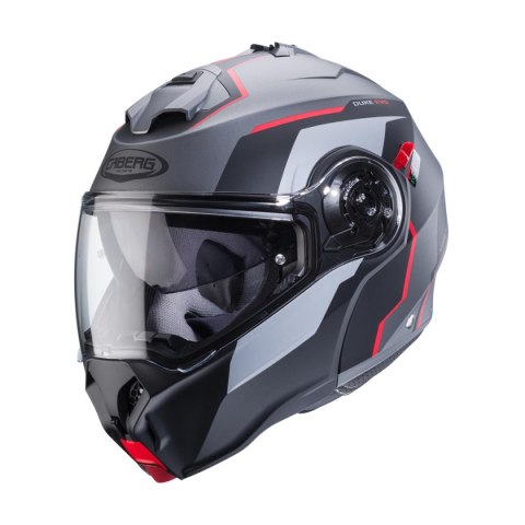 CABERG KASK SZCZĘKOWY FLIP-UP MODEL DUKE EVO MOVE KOLOR SZARY MAT/CZARNY/CZERWONY ROZMIAR L (PINLOCK W ZESTAWIE) CABERG KASK SZCZĘKOWY FLIP-UP MODEL DUKE EVO MOVE KOLOR SZARY MAT/CZARNY/CZERWONY ROZMIAR L (PINLOCK W ZESTAWIE)