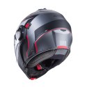 CABERG KASK SZCZĘKOWY FLIP-UP MODEL DUKE EVO MOVE KOLOR SZARY MAT/CZARNY/CZERWONY ROZMIAR S (PINLOCK W ZESTAWIE)