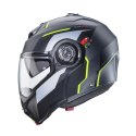 CABERG KASK SZCZĘKOWY FLIP-UP MODEL DUKE EVO MOVE KOLOR SZARY MAT/CZARNY/ŻÓŁTY FLUO ROZMIAR L (PINLOCK W ZESTAWIE)