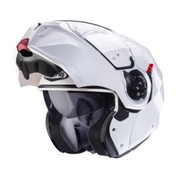 CABERG KASK SZCZĘKOWY FLIP-UP MODEL DUKE EVO SOLID KOLOR BIAŁY POŁYSK ROZMIAR M (PINLOCK W ZESTAWIE)