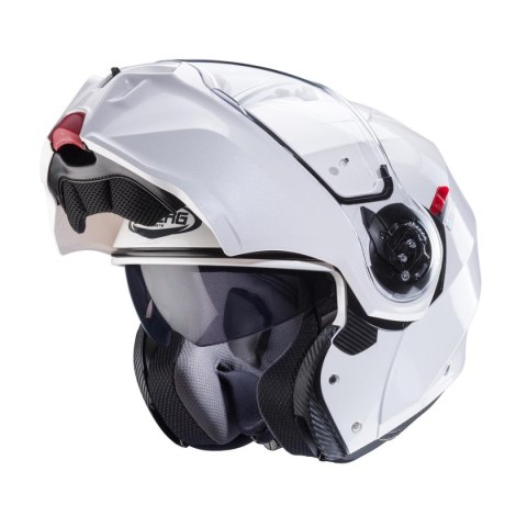 CABERG KASK SZCZĘKOWY FLIP-UP MODEL DUKE EVO SOLID KOLOR BIAŁY POŁYSK ROZMIAR M (PINLOCK W ZESTAWIE) CABERG KASK SZCZĘKOWY FLIP-UP MODEL DUKE EVO SOLID KOLOR BIAŁY POŁYSK ROZMIAR M (PINLOCK W ZESTAWIE)