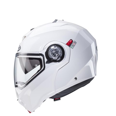 CABERG KASK SZCZĘKOWY FLIP-UP MODEL DUKE EVO SOLID KOLOR BIAŁY POŁYSK ROZMIAR M (PINLOCK W ZESTAWIE) CABERG KASK SZCZĘKOWY FLIP-UP MODEL DUKE EVO SOLID KOLOR BIAŁY POŁYSK ROZMIAR M (PINLOCK W ZESTAWIE)