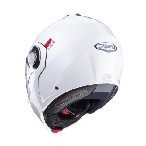 CABERG KASK SZCZĘKOWY FLIP-UP MODEL DUKE EVO SOLID KOLOR BIAŁY POŁYSK ROZMIAR M (PINLOCK W ZESTAWIE) CABERG KASK SZCZĘKOWY FLIP-UP MODEL DUKE EVO SOLID KOLOR BIAŁY POŁYSK ROZMIAR M (PINLOCK W ZESTAWIE)