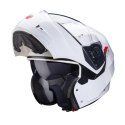 CABERG KASK SZCZĘKOWY FLIP-UP MODEL DUKE X SOLID KOLOR BIAŁY POŁYSK ROZMIAR L (PINLOCK W ZESTAWIE)
