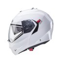 CABERG KASK SZCZĘKOWY FLIP-UP MODEL DUKE X SOLID KOLOR BIAŁY POŁYSK ROZMIAR L (PINLOCK W ZESTAWIE)