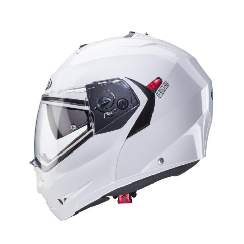 CABERG KASK SZCZĘKOWY FLIP-UP MODEL DUKE X SOLID KOLOR BIAŁY POŁYSK ROZMIAR M (PINLOCK W ZESTAWIE) CABERG KASK SZCZĘKOWY FLIP-UP MODEL DUKE X SOLID KOLOR BIAŁY POŁYSK ROZMIAR M (PINLOCK W ZESTAWIE)